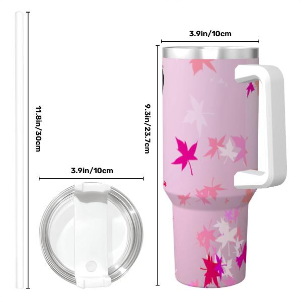 Tumbler mit Hundemotiv Princessa - Edelstahl, Becher, 1L, mit Strohhalm, bunt, Motive in Digitaler Popart, Mix, Mischling, Windhund, Podenco